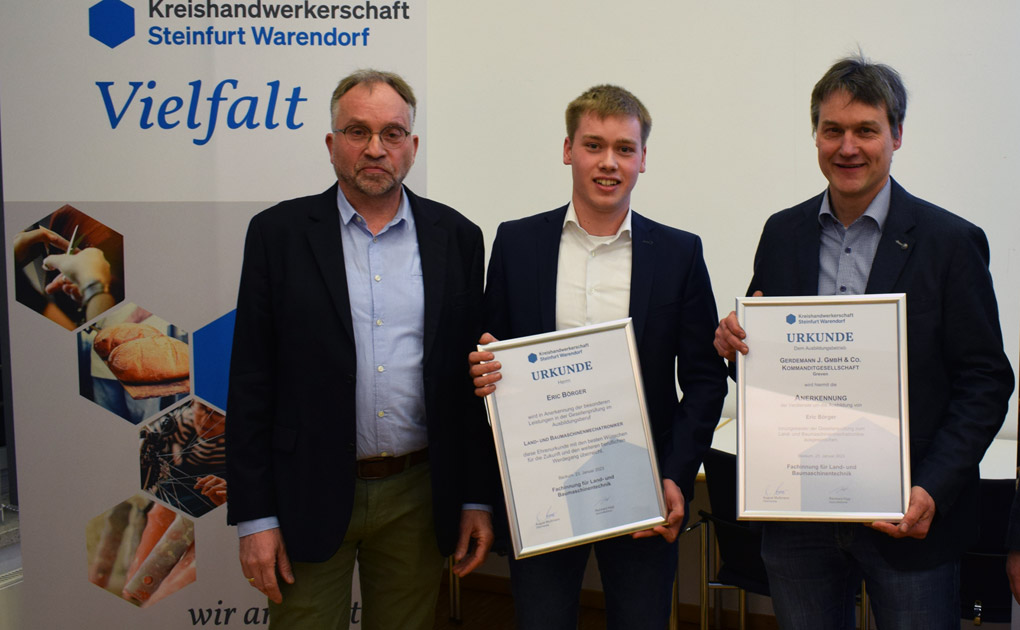 Fachinnung für Land- und Baumaschinentechnik verabschiedet Lehrlinge ...